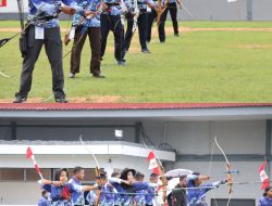 Semangat Patriotisme Memperingati HUT RI ke 80, Kodaeral XIV Gelar Perlombaan Panahan di Sorong