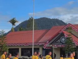 Awali Hari dengan Semangat, Personel Polres Bener Meriah Gelar Senam Pagi Bersama