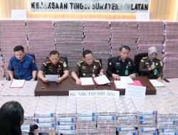Penyitaan Barang Bukti Uang Rp 506 Milyar Terkait Perkara Korupsi Pemberian Fasilitas Pinjaman/Kredit dari Salah Satu Bank Plat Merah kepada PT.BSS dan PT.SAL