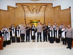Kapolda Maluku Ajak Jemaat GPM Silo Perkuat Persaudaraan dan Budaya Damai