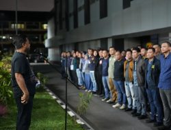 Polda Sumsel Gelar Patroli Skala Besar, 235 Personel Keliling Kota Palembang Hingga Seberang Ulu