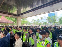 Aksi Mahasiswa Sumsel Berlangsung Damai, Polda Sumsel Sukses Amankan Massa 3.250 Orang