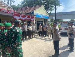 Polsek Rambutan Melaksanakan Apel Bersama Antisipasi Kerawanan di Wilayah Setempat