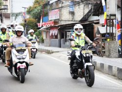 Kapolda Maluku Pimpin Patroli Cipta Kondisi, Tegaskan Komitmen Jaga Maluku yang Aman dan Damai