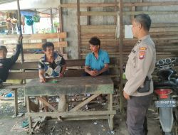 Ngobrol Hangat di Warung Kopi, Polisi Air Besar Wujudkan Patroli Humanis