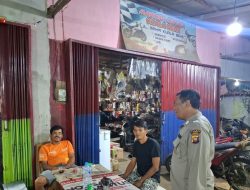 Laksanakan Patroli Pada Malam Hari Personel Polsek Kuala Behe Jaga Konduaifitas Kamtibmas