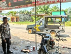 Cegah Gangguan Kamtibmas, Polsek Mandor Intensifkan Patroli Siang
