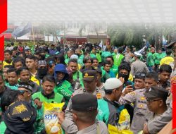 Kapolda Aceh Bersilaturahmi dengan Sahabat Ojol