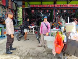 Bersama Warga, Polsek Air Besar Wujudkan Lingkungan Aman dan Nyaman