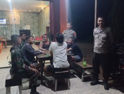 Cooling System, Polsek Menjalin bersama Koramil 1210/LDK-01 Menjalin Patroli Gabungan KRYD
