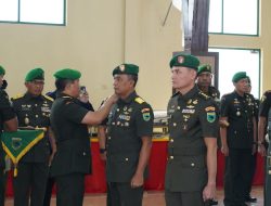 Kolonel Inf Slamet Riadi Resmi Jabat Danrem 181/PVT