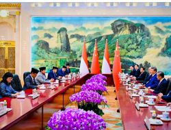 Presiden Prabowo Melakukan Pertemuan Bilateral dengan Presiden Republik Rakyat Tiongkok