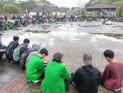 Polda Maluku Fasilitasi Masa Aksi Demo UIN AM. SANGAJI Ambon Gelar Doa Bersama
