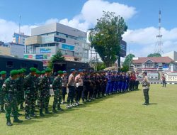 Polsek Rantau Bayur dan Bulog Kolaborasi dalam Melaksanakan Gerakan Pangan Murah (GPM)