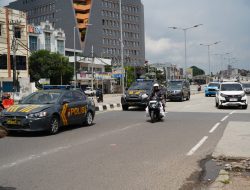 Polda Sumsel dan TNI Gelar Patroli Skala Besar, Kota Palembang Kembali Kondusif
