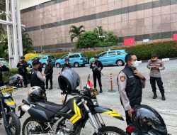 Polres Jakbar Bersama Brimob Sumbar Gelar Patroli Pasca Unras di Sejumlah Titik