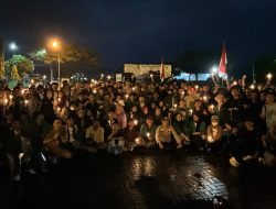 Polda Maluku Fasilitasi Masa Aksi Demo UIN AM. SANGAJI Ambon Gelar Doa Bersama