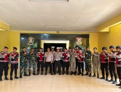 Polres Banyuasin Laksanakan Kegiatan Patroli Gabungan Bersama Masyarakat Menjaga Negeri