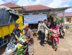 Polsek Air Kumbang Sukses Melaksanakan Gerakan Pangan Murah Sebanyak 10 Ton Terjual