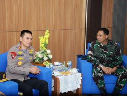 Kunjungi Lanud Pattimura, Kapolda Maluku Perkuat Kerjasama Jaga Kamtibmas