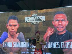 Petarung Marinir! Erwin Simangunsong Juara 1 Kick Boxing Nasional