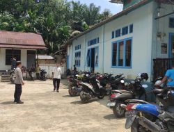 Polsek Menjalin Gelar PAM Sholat Jumat, Wujud Polri Hadir di Tengah Masyarakat