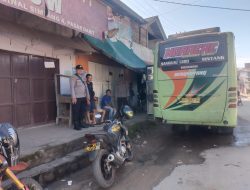Cegah Tindak Kriminalitas Samapta Polsek Menyuke Laksanakan Patroli Siang