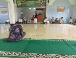 Polsek Menjalin Amankan Perayaan Maulid Nabi di Mesjid Nurul Yaqin Menjalin
