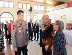 Kapolda Maluku di Gereja Pniel: Ajak Jemaat Wujudkan Maluku Damai, Tolak Kekerasan