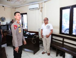 Tinjau Polsek Sirimau, Kapolda Maluku Tegaskan Pentingnya Pelayanan Humanis dan Profesionalisme Polri