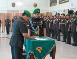 Pangdam II/Sriwijaya Pimpin Sertijab 3 Pati dan 11 Jabatan Strategis Jajaran Kodam II/Swj