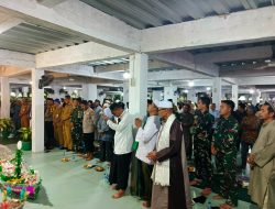 Satgas Yonif 123/Rajawali Hadiri Peringatan Maulid Nabi Muhammad SAW di Wilayah Penugasan