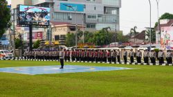 Polda Sumsel Gelar Upacara Peringatan Hari Olahraga Nasional ke-42 Tahun 2025