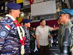 Frigate Terbesar Se-Asia Tenggara Milik TNI AL, KRI Brawijaya-320 Tiba di Tanah Air
