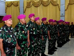 9 Pati Marinir Resmi Duduki Jabatan Utama di Mako Kormar