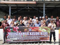 Kapolres Pidie Jaya Ajak Masyarakat Bandar Baru Jaga Kamtibmas lewat Polisi Saweu Keude Kupi*