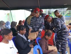 HUT ke-80 TNI AL, Koarmada III Gelar Bakti Sosial