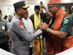 Kapolda Aceh Sambut Kedatangan Pangdam Iskandar Muda (IM) yang Baru