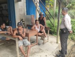 Humanis dan Dekat dengan Warga, Polsek Air Besar Intensifkan Patroli Siang