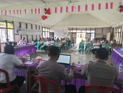 Polsek Mempawah Hulu Hadiri Kegiatan Pertemuan Kordinasi Edukasi Cegah Perkawinan Anak Dibawah Umur