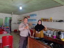 Laksanakan Sambang Dialogis Unit Binmas Polsek Kuala Behe Beri Pesan Kamtibmas Kepada Warga