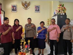 Kunjungi SMA Negeri 5 Ambon, Polda Maluku Ajak Siswa Jaga Kamtibmas
