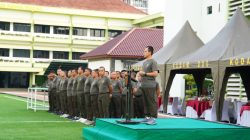 Perkuat Soliditas, Pangdam II/Sriwijaya Olahraga Bersama Prajurit dan PNS Makodam II/Swj