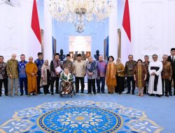 Presiden Prabowo Subianto Menerima Tokoh Gerakan Nurani Bangsa di Istana Merdeka