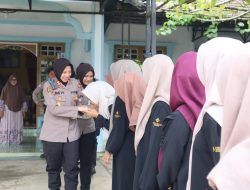 Silaturahmi Polantas dan Santri, Wujud Humanis Polres Landak di HUT Lalu Lintas Bhayangkara