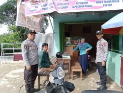 Saat Patroli Siang Samapta Polsek Menyuke, Beri Imbauan Kamtibmas