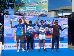 Prajurit Satkopaska Koarmada III Raih Juara 1 KSOP Sorong Fun Run 5K