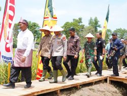 Kapolda Sumsel Menghadiri Gebyar Pembenihan Tanaman Pangan Nasional ke-X Tahun 2025