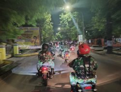 Ciptakan Rasa Aman, Kodim 0725/Sragen Ajak Element Masyarakat Patroli Bersama