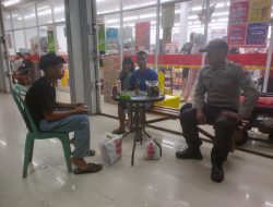 Patroli Malam, Polsek Air Besar Sambangi Lokasi Rawan Guna Cegah Gangguan Kamtibmas